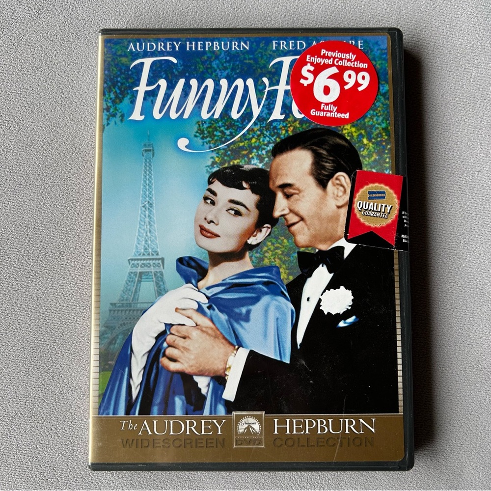 3 for $15 ~ Funny Face  ~ Audrey Hepburn Fred Astaire ~ DVD